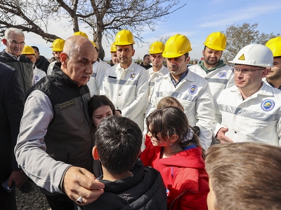 Fidanlar toprakla buluştu