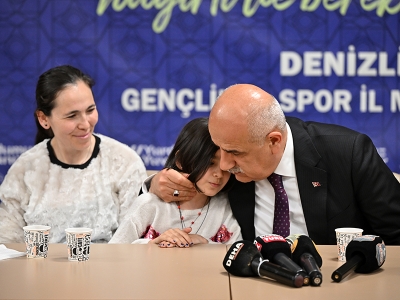 Bakan Kirişci Denizli’de depremzedelerle buluştu