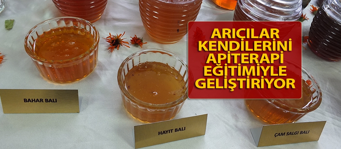 Arıcılar kendilerini apiterapi eğitimiyle geliştiriyor