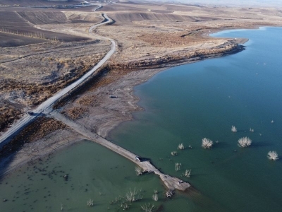 Kuraklık Koçhisar Barajını etkiledi