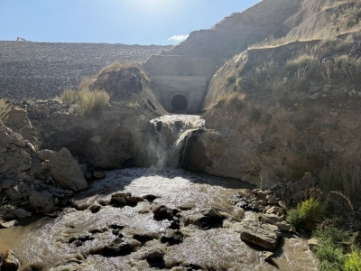 Ünlendi Barajı su tutmaya başlıyor