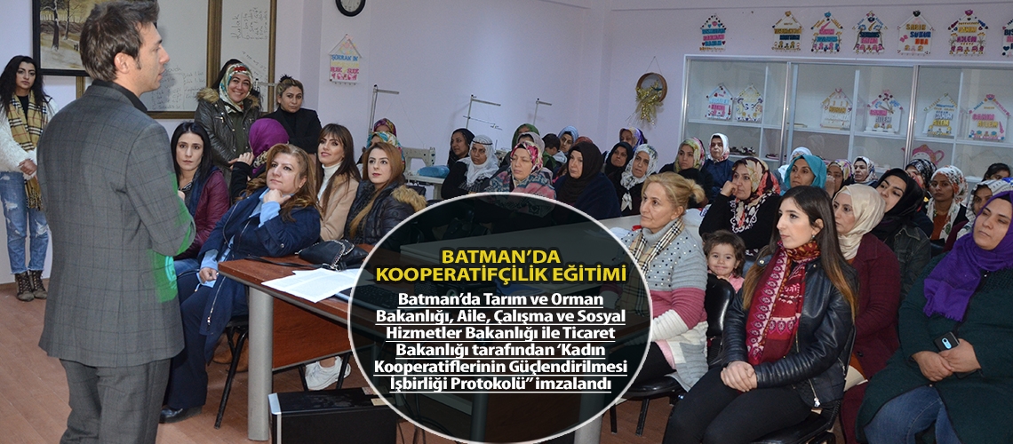 Batman’da kooperatifçilik eğitimi