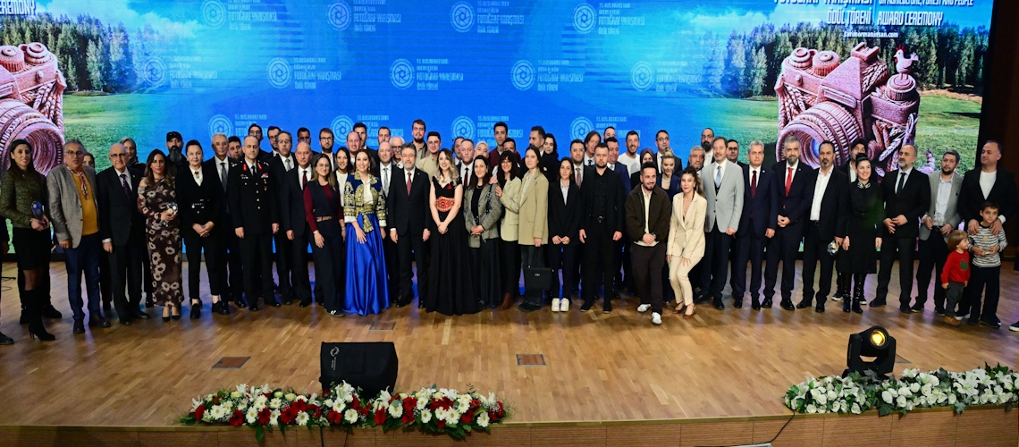 15. Uluslararası Tarım Orman ve İnsan Fotoğraf Yarışması Ödül Töreni