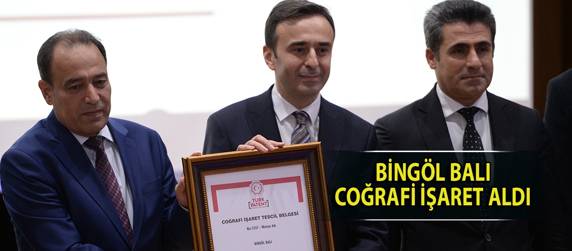 Bingöl balı coğrafi işaret aldı