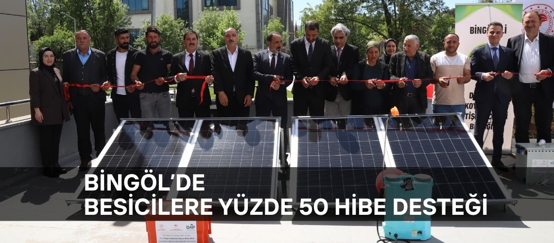 Bingöl’de besicilere yüzde 50 hibe desteği