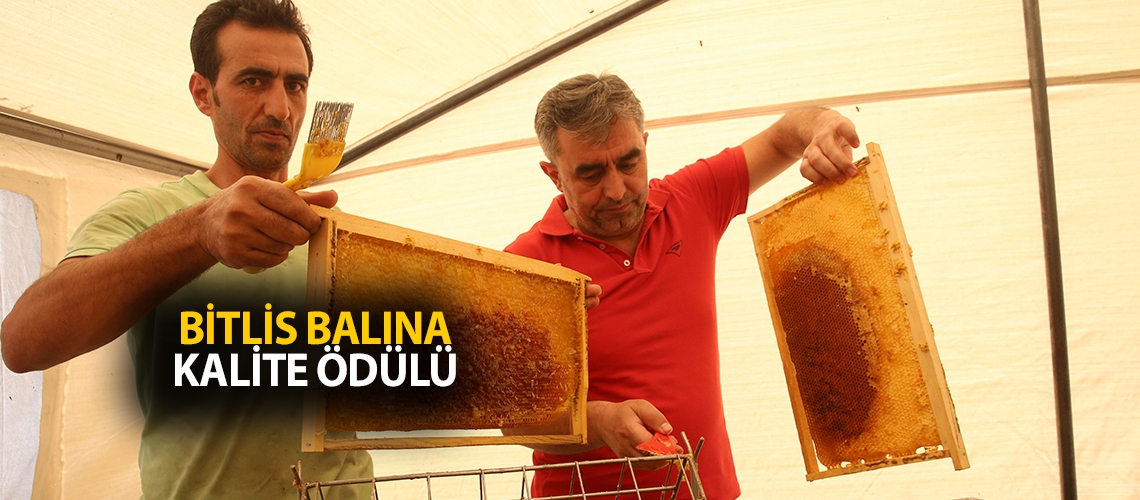 Bitlis balına kalite ödülü