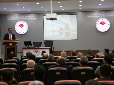 Bursalı üreticilere kooperatifçilik eğitimi verildi