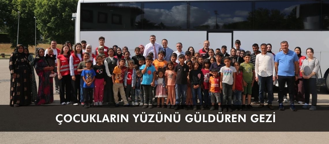 Çocukların yüzünü güldüren gezi