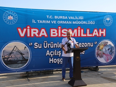 Bursalı balıkçılar berekete “Vira Bismillah” dedi