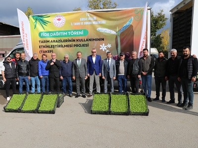 Bursa’da seralar kışın da destekle yeşillenecek