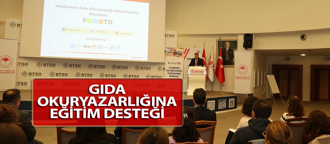 Gıda okuryazarlığına eğitim desteği