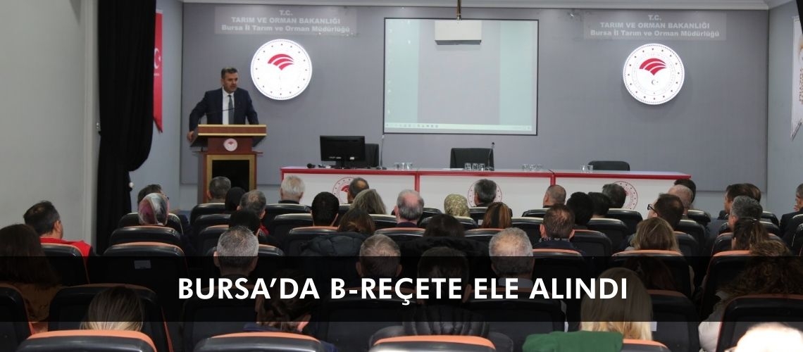 Bursa’da B-Reçete ele alındı