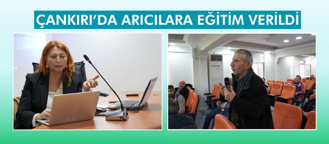 Çankırı’da arıcılara eğitim verildi