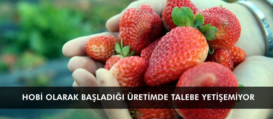 Hobi olarak başladığı üretimde talebe yetişemiyor