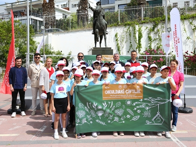 Muğla’da her okula bir çiftlik projesinin ilk adımı atıldı