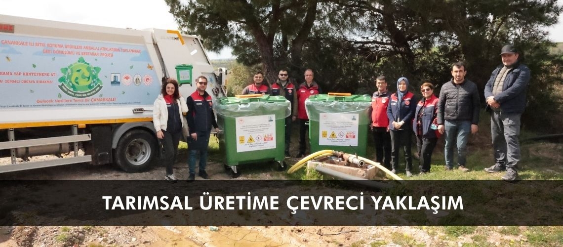 Tarımsal üretime çevreci yaklaşım
