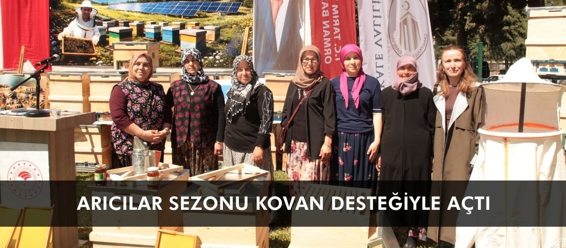 Arıcılar sezonu kovan desteğiyle açtı