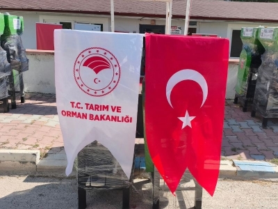 Çorumlu üreticiler ekipman desteğiyle güçleniyor