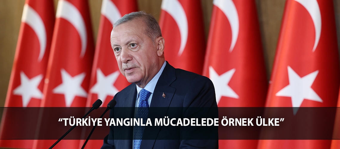 “Türkiye yangınla mücadelede örnek ülke”