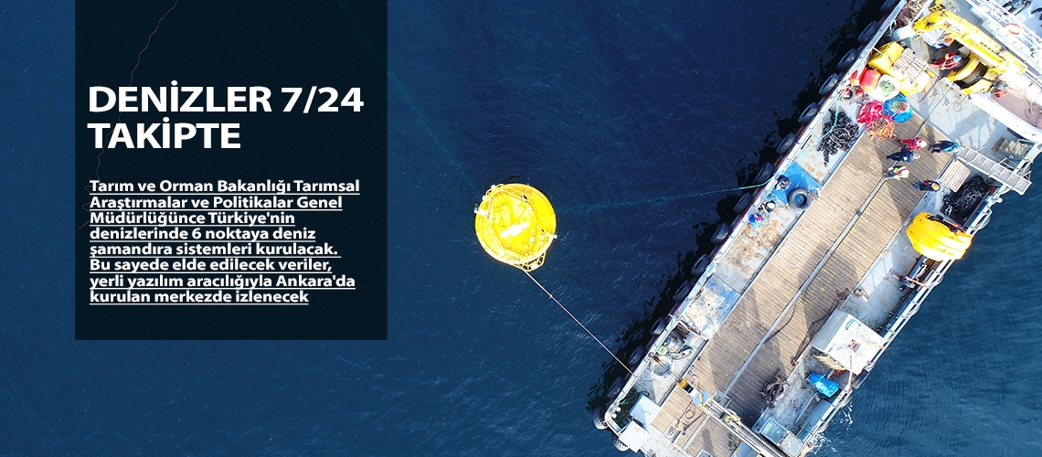 Denizler 7/24 takipte