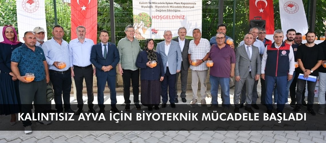Kalıntısız ayva için biyoteknik mücadele başladı