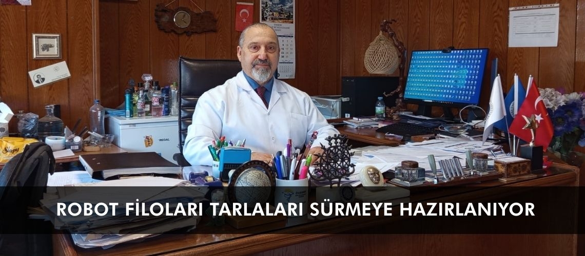 Robot filoları tarlaları sürmeye hazırlanıyor