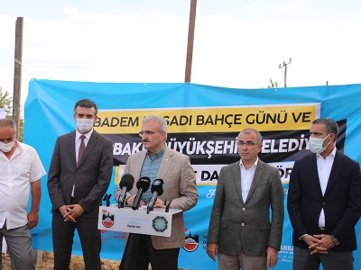 Diyarbakırlı çiftçiye hasatta ekipman desteği