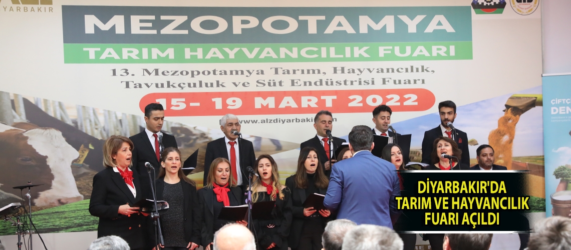 Diyarbakır'da tarım ve hayvancılık fuarı açıldı