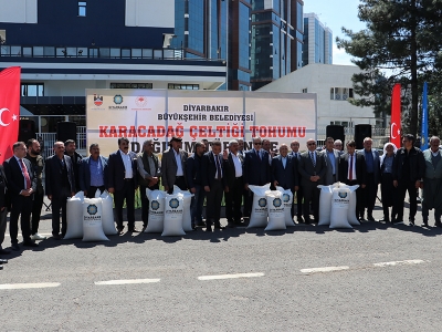 Diyarbakır'da çeltik tohumu dağıtıldı