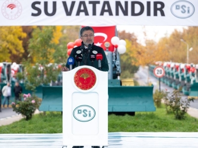 DSİ'nin araç parkı yeni iş makineleriyle güçleniyor