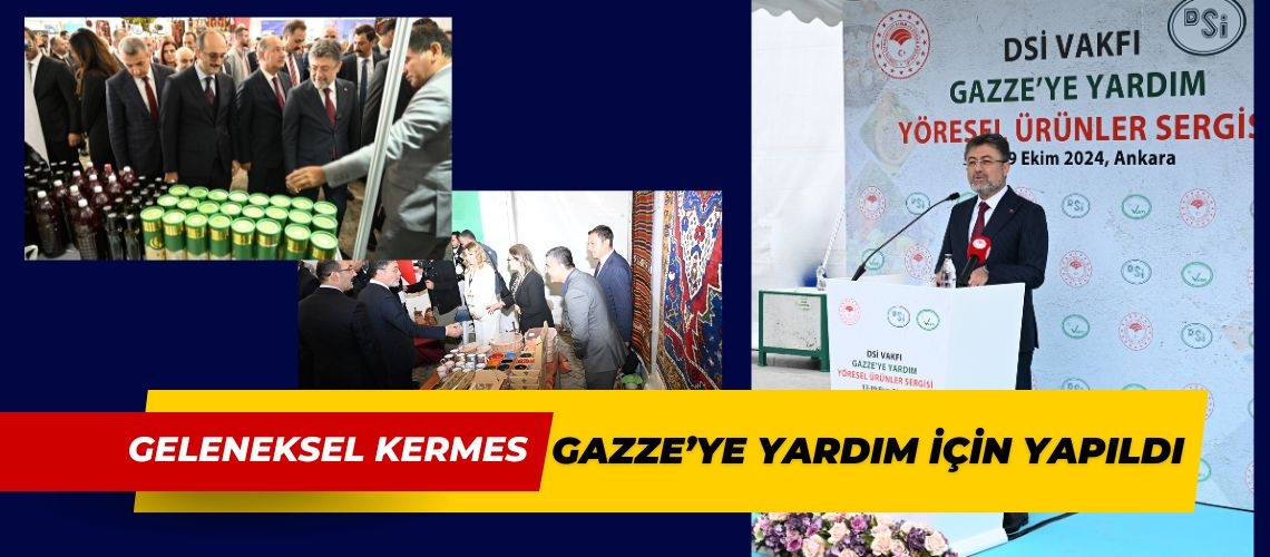 Geleneksel kermes Gazze’ye yardım için yapıldı
