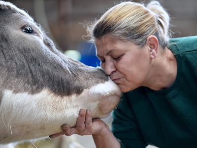 “Hayvanlar ve doğa mutluluğun en güzeli