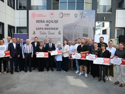 Edirne'de üreticilere çapa makinesi hibesi