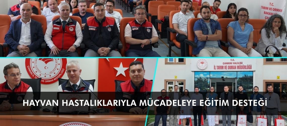 Hayvan hastalıklarıyla mücadeleye eğitim desteği