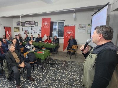 Kooperatifçiliğin avantajları çiftçilere anlatıldı