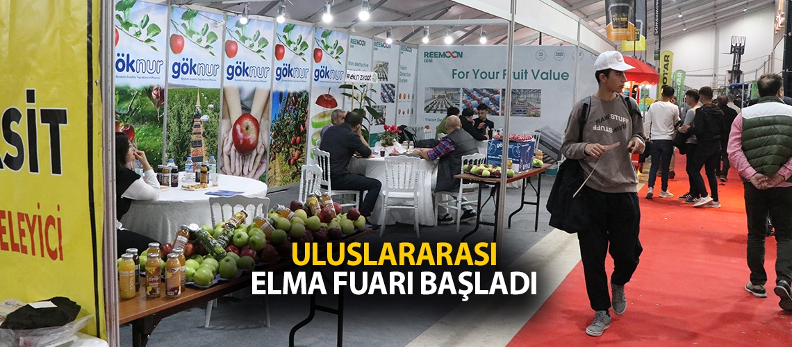 Uluslararası Elma Fuarı başladı