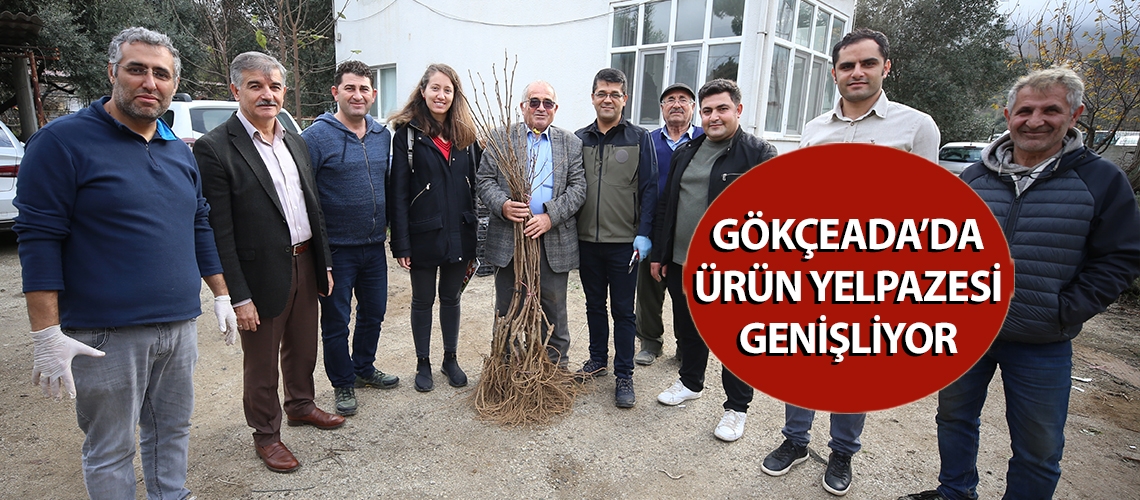 Gökçeada’da ürün yelpazesi genişliyor