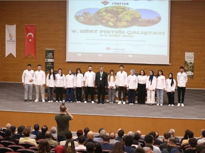 Siirt fıstığı verimine ‘çalıştay’ desteği