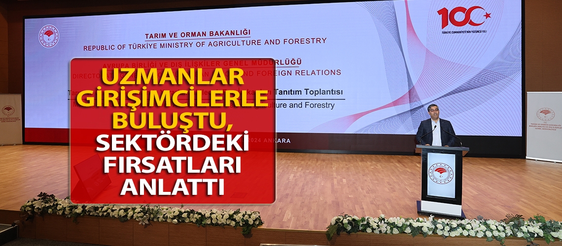 Uzmanlar girişimcilerle buluştu, sektördeki fırsatları anlattı