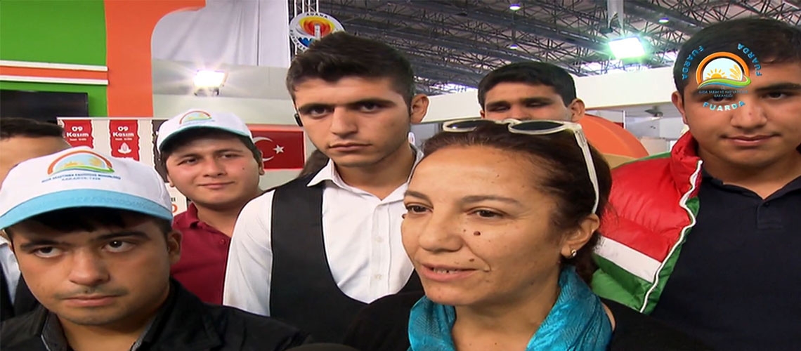 Adana Tarım Fuarı 2017 Konuğu Niyazi Eker Biçer Özel Eğitim Mesleki Eğitim Merkezi Öğrencileri