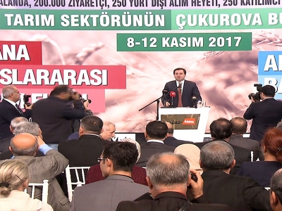 Adana Tarım Fuarı 2017 Açılış Töreni