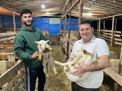 Çocukluk hayalleri Genç Çiftçi Projesi ile gerçek oldu