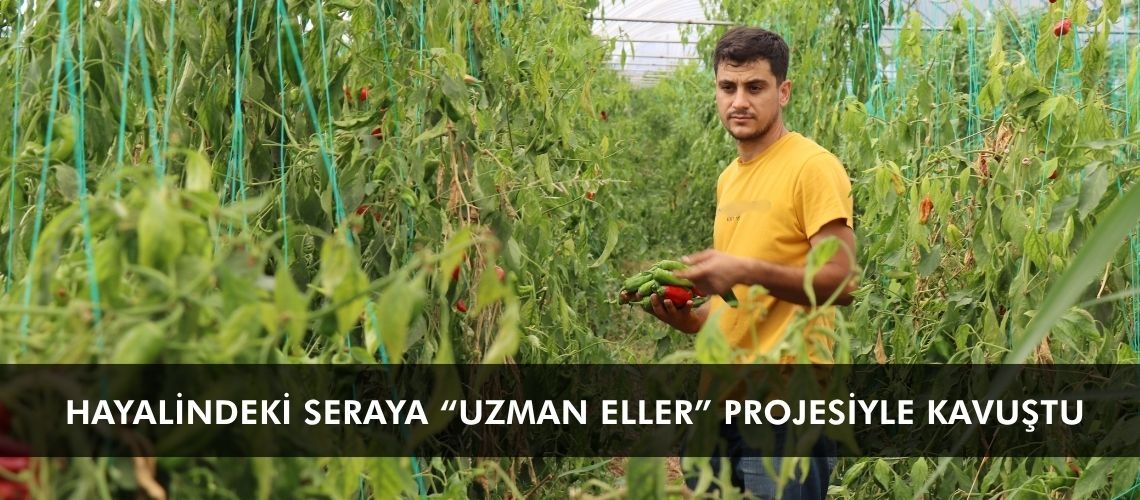 Hayalindeki seraya “Uzman Eller” projesiyle kavuştu