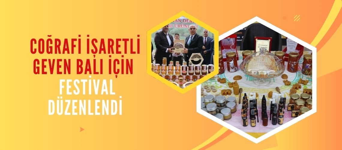 Coğrafi işaretli Geven balı için festival düzenlendi