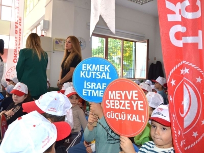 Gıda günü öğrencilerle kutlandı