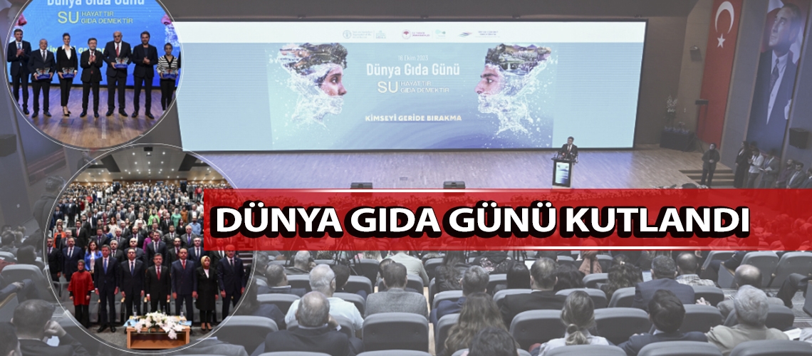 Dünya Gıda Günü kutlandı