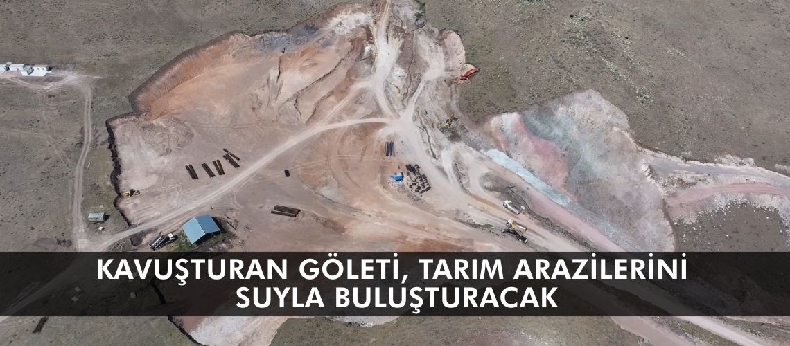 Kavuşturan Göleti, tarım arazilerini suyla buluşturacak