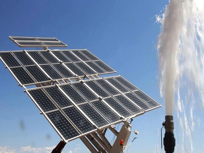 Mobil Güneş Pili Sulama Makinesi