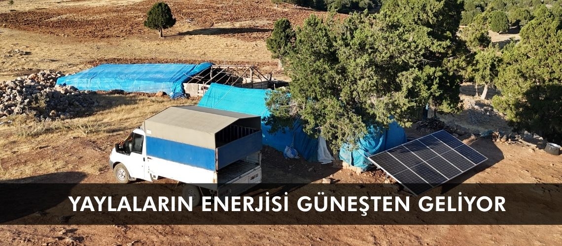 Yaylaların enerjisi güneşten geliyor