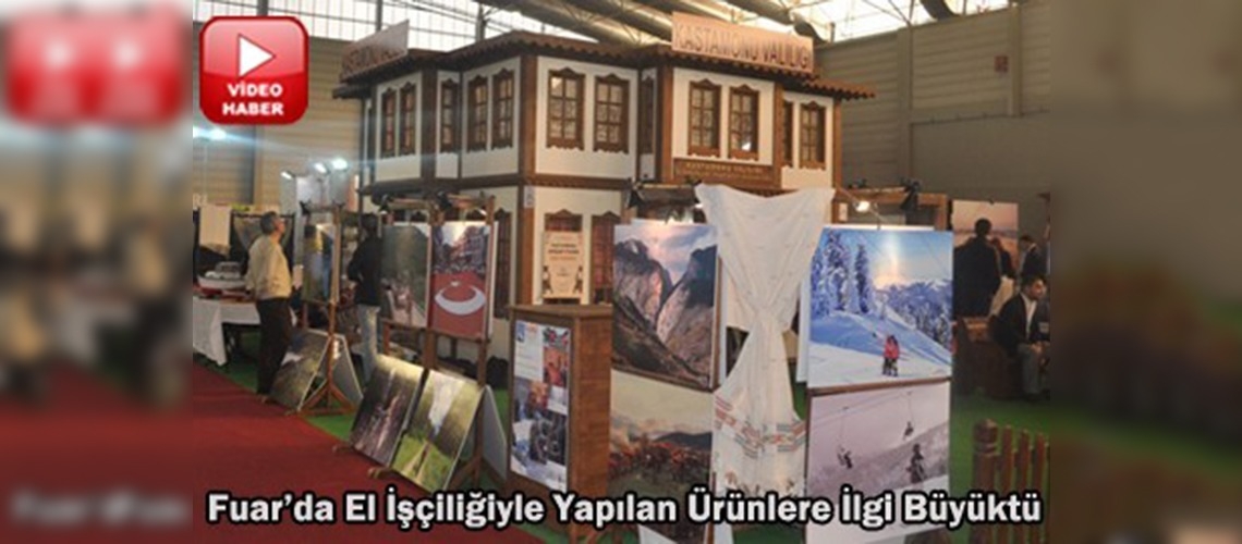 Kastamonu el ürünleri görücüye çıktı